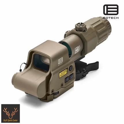 EOTech HHS VIII Hybrid Sight EXPS3-0 HWS with a G33 Magnifer Tan Holographic Weapon Sight EOTech 