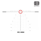EOTech Vudu 1-10×28 FFP Rifle Scope - SR-5 MRAD Reticle, 34 mm Tube, Tan LPVO Rifle Scope EOTech