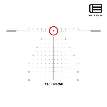 EOTech Vudu 1-10x28 FFP Rifle Scope SR-5 MRAD Reticle Black - VDU1-10FFSR5 LPVO Rifle Scope EOTech 