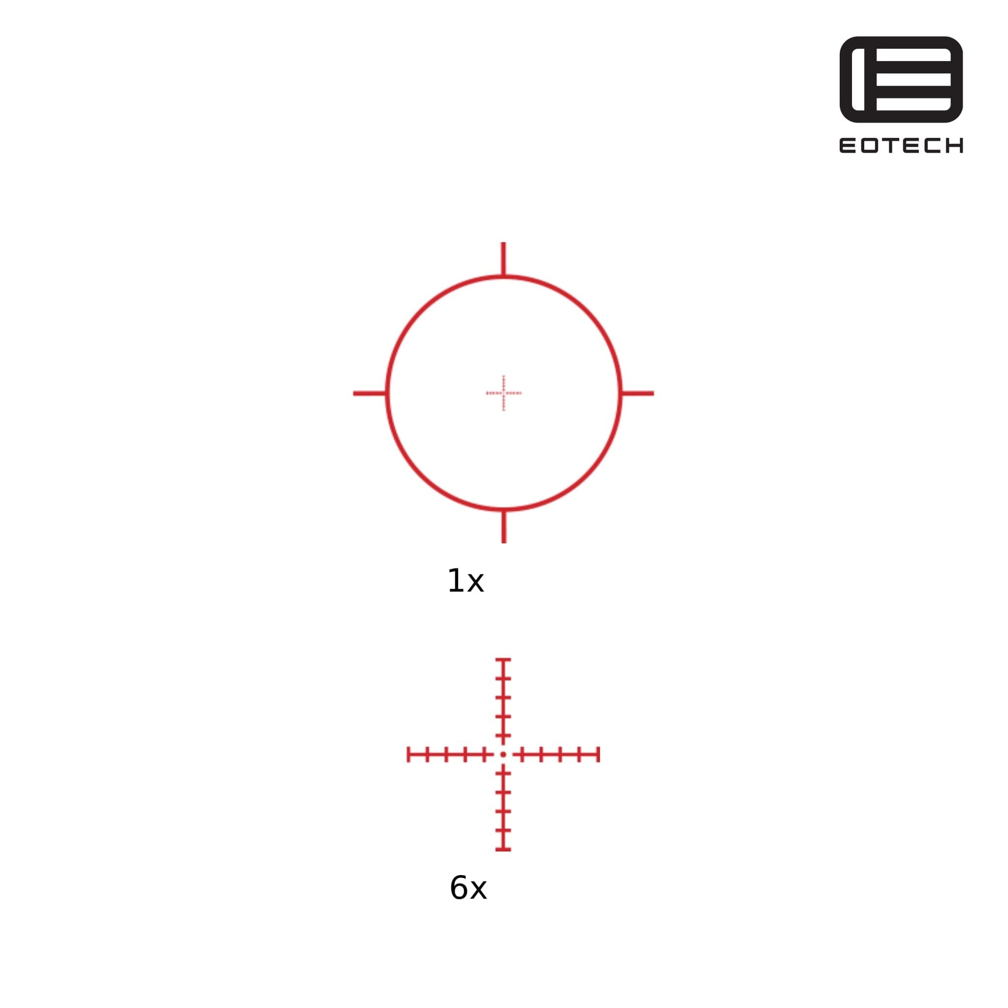 EOTech Vudu 1-6x24 LPVO Rifle Scope FFP SR-1 MRAD, product image 4