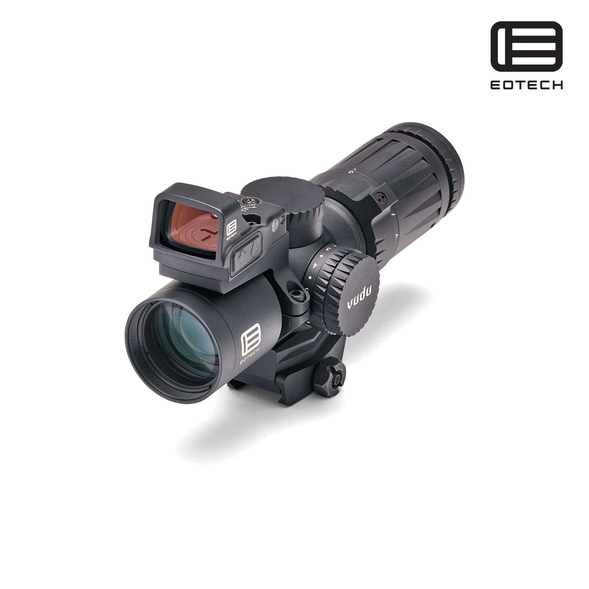 EOTech Vudu 3-9x32 Rifle Scope SFP HC1 MOA with EFLX 3 MOA Red Dot, product image 3