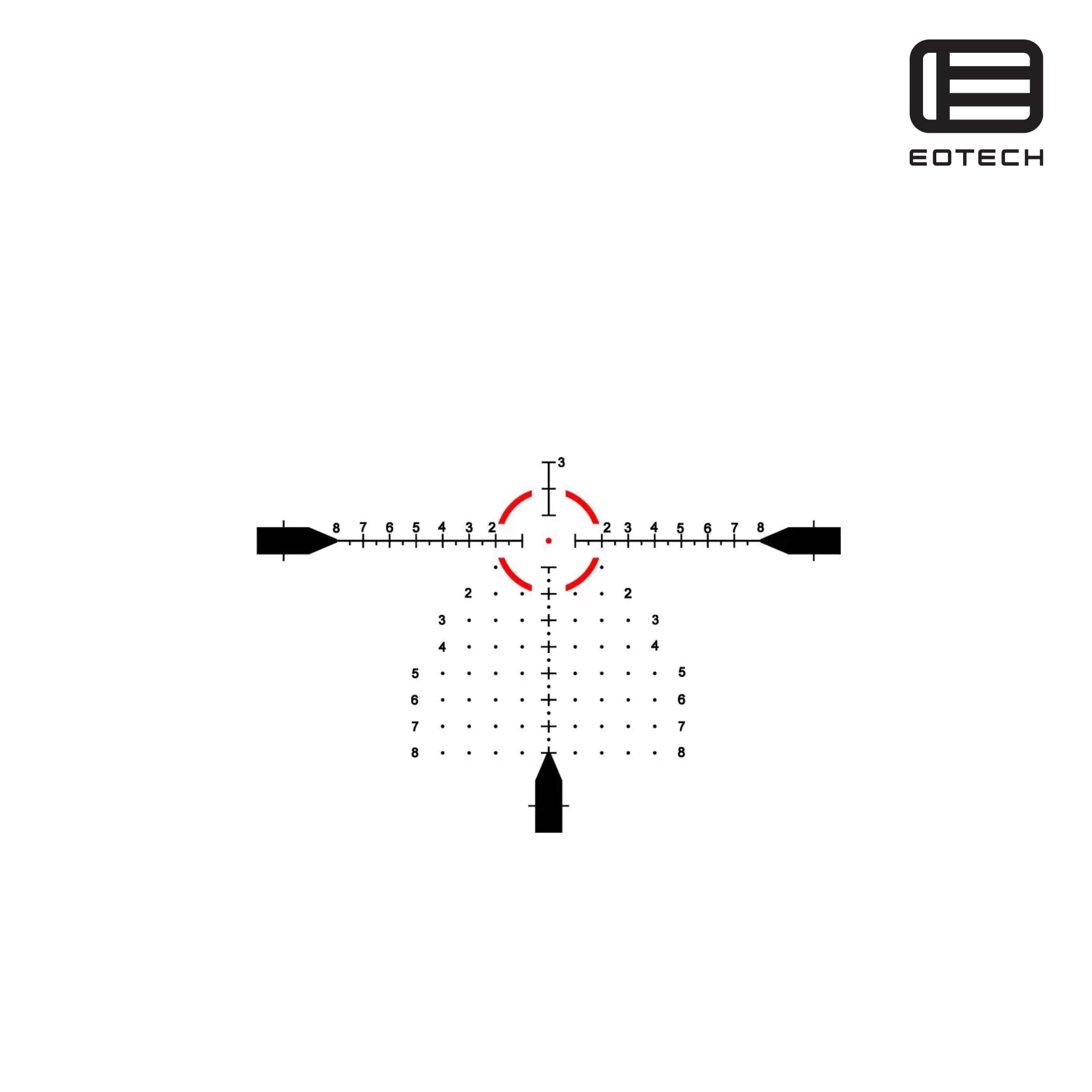 EOTech Vudu 3-9x32 Rifle Scope SFP MR5 MRAD Tan, product image 2