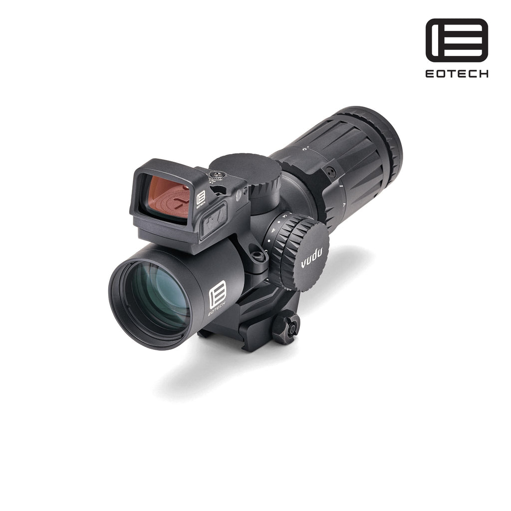 EOTech Vudu 3-9×32 SFP Riflescope - HC-1 Reticle with EFLX Mini Red Dot & Mount Rifle Scope EOTech