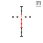 EOTech Vudu 3-9×32 SFP Riflescope - HC-1 Reticle with EFLX Mini Red Dot & Mount Rifle Scope EOTech