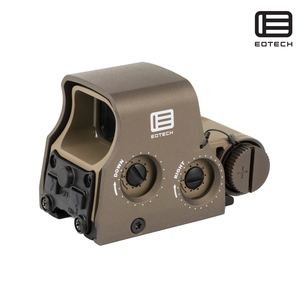 EOTech XPS2-2TAN Holographic Weapon Sight – 68 MOA Ring with Two 1 MOA Dots Reticle, Tan Holographic Weapon Sight EOTech
