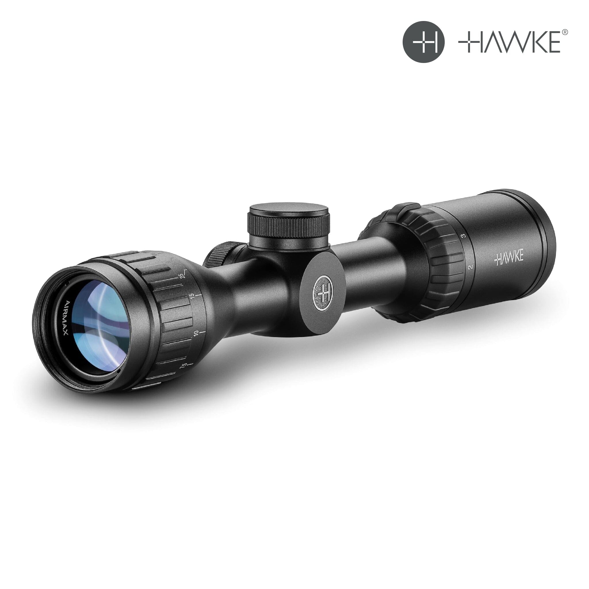 Hawke Airmax 2-7x32 AO Rifle Scope SFP AMX Reticle, SKU 13100