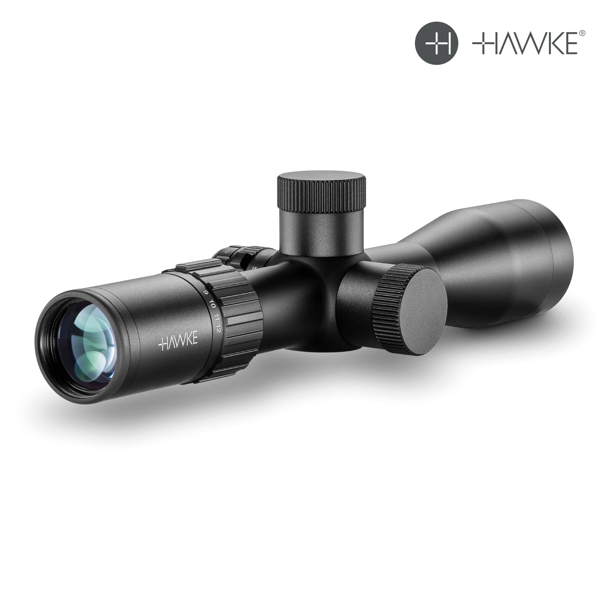 Hawke Airmax 30 Compact 3-12x40 Rifle Scope SFP IR AMX IR Reticle, product image 2