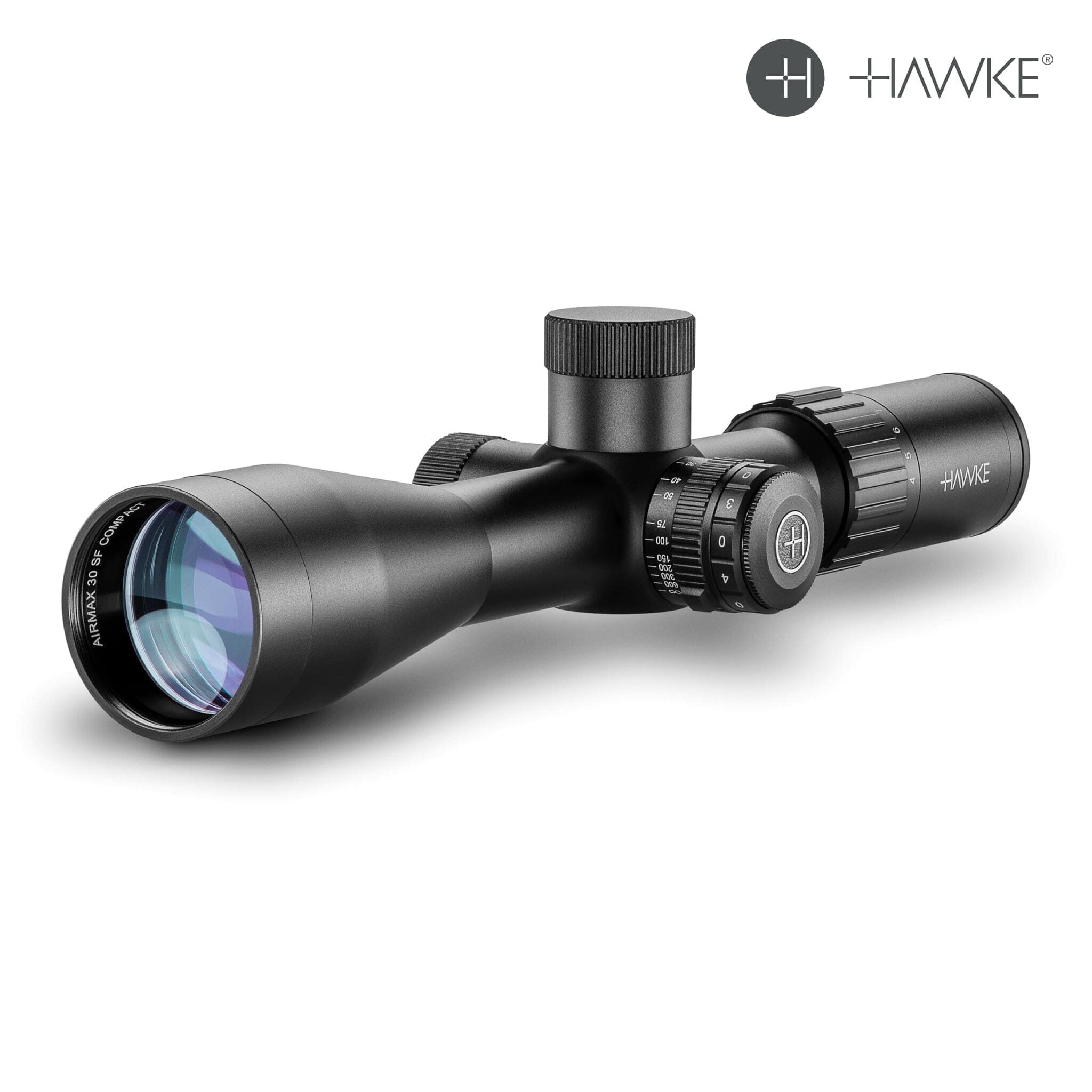 Hawke Airmax 30 Compact 4-16x44 Rifle Scope SFP IR AMX IR, SKU 13210
