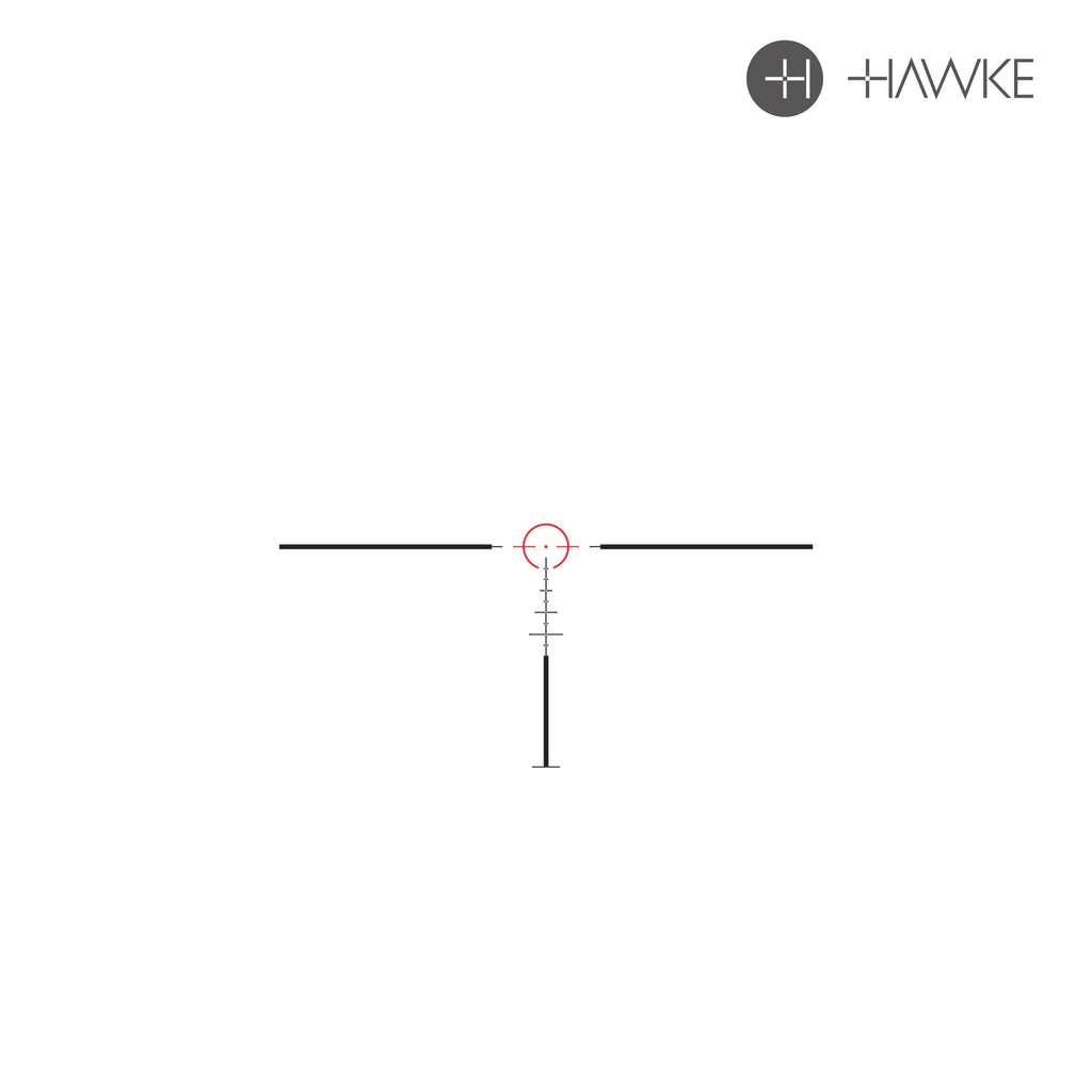 Hawke Frontier 30 1-6x24 LPVO Rifle Scope SFP IR Tactical Dot MRAD Reticle – 18402 Rifle Scope Hawke Sport Optics 