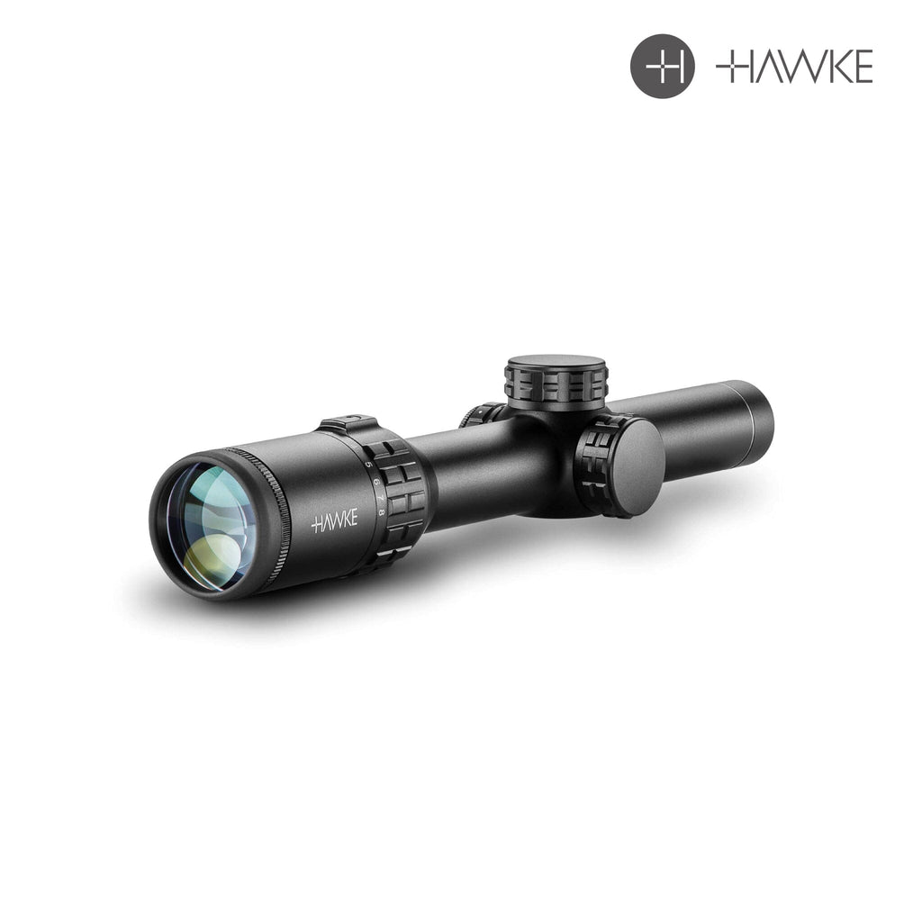 Hawke Frontier 30 FD 1-8x24 LPVO Rifle Scope SFP IR LRX Tactical FD Reticle – 18406 Rifle Scope Hawke Sport Optics 