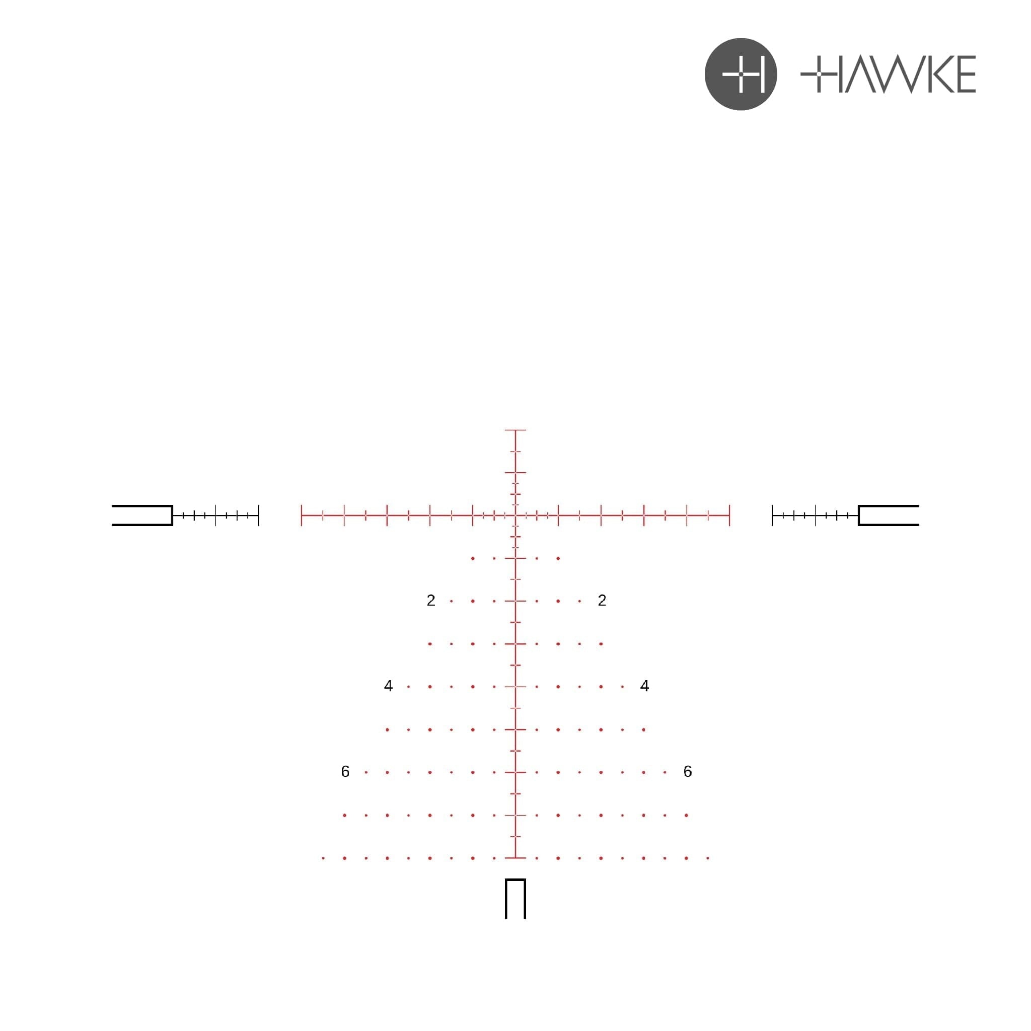 Hawke FRONTIER 30 FFP 4-20x50 Rifle Scope - Mil Pro Reticle Rifle Scope Hawke Sport Optics 