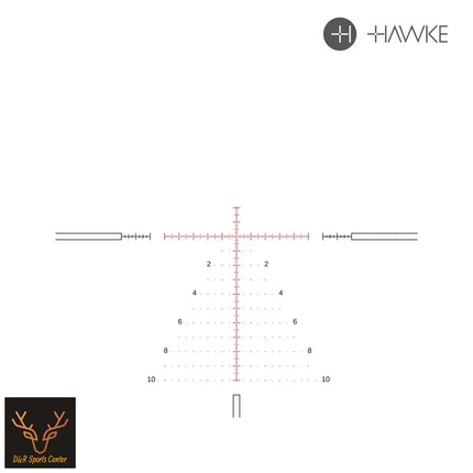 Hawke FRONTIER 30 FFP 5-25x56mm Rifle Scope MIL PRO Reticle 18540 Rifle Scope Hawke Sport Optics 