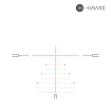 Hawke FRONTIER 30 SF 4-24x50 Rifle Scope Illum. Mil Pro Reticle - 18431 Rifle Scope Hawke Sport Optics 