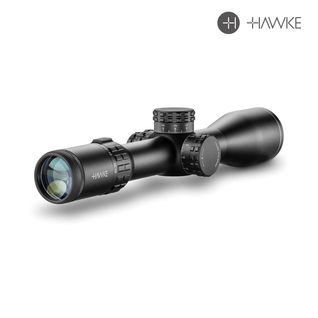 Hawke Frontier 34 3-18x50 Rifle Scope FFP IR Mil Pro Ext MRAD Reticle – 18620 Rifle Scope Hawke Sport Optics 