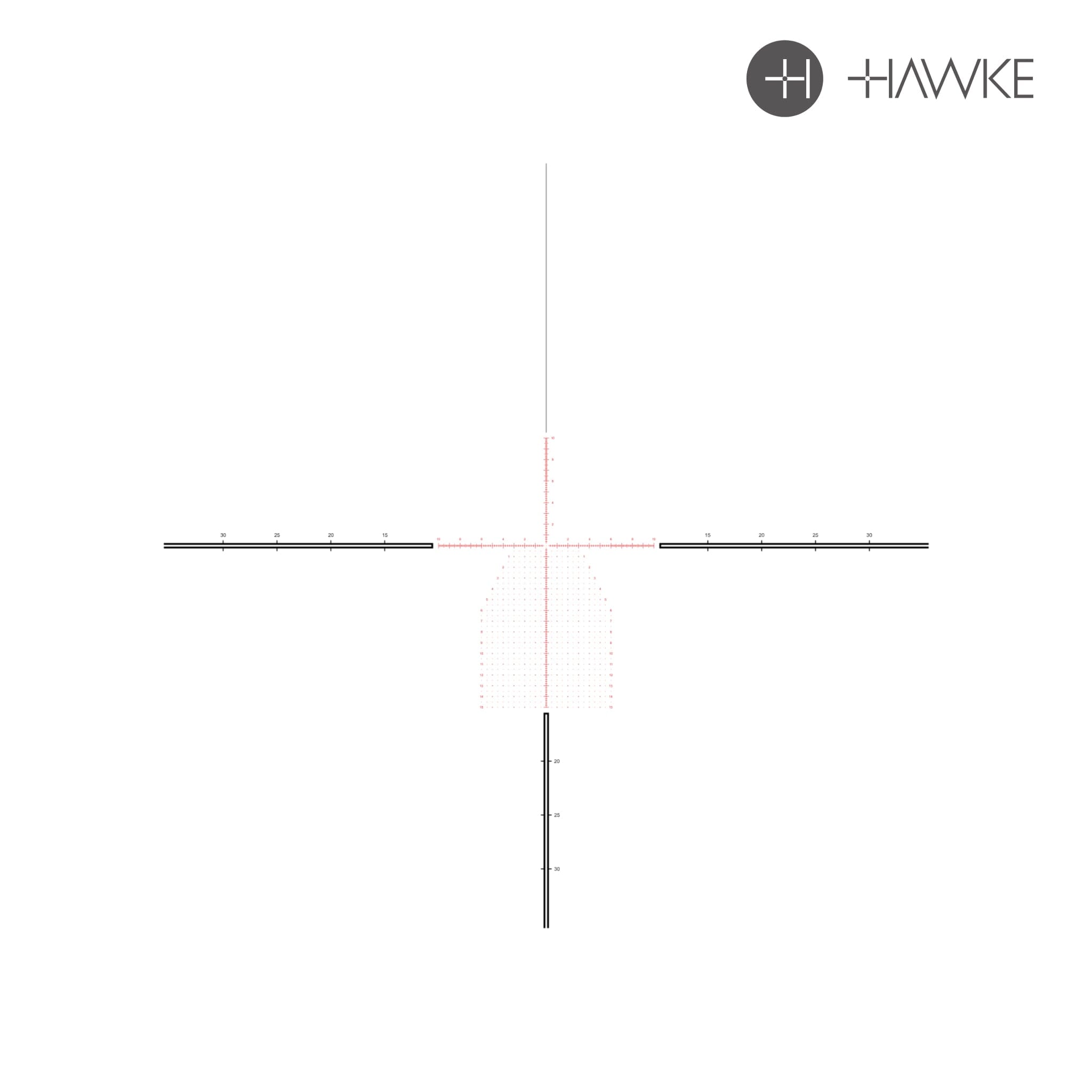 Hawke Frontier 34 5-30x56 Rifle Scope FFP IR Mil Pro Ext MRAD Reticle – 18640 Rifle Scope Hawke Sport Optics 