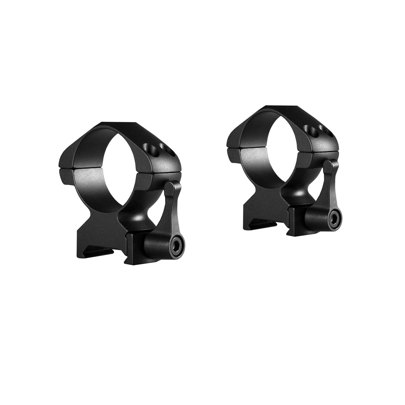 Hawke Precision Steel Ring Mount 30mm Weaver High - Lever, SKU 23017