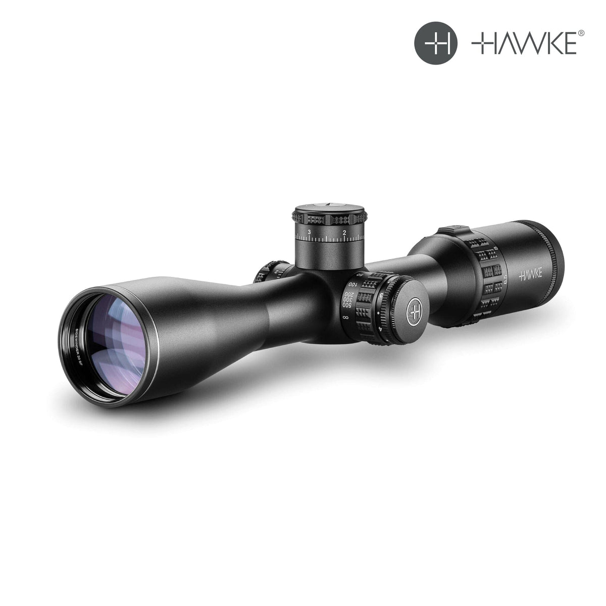 Hawke Sidewinder 30 6.5-20x44 Rifle Scope 20x Half Mil, SKU 17150