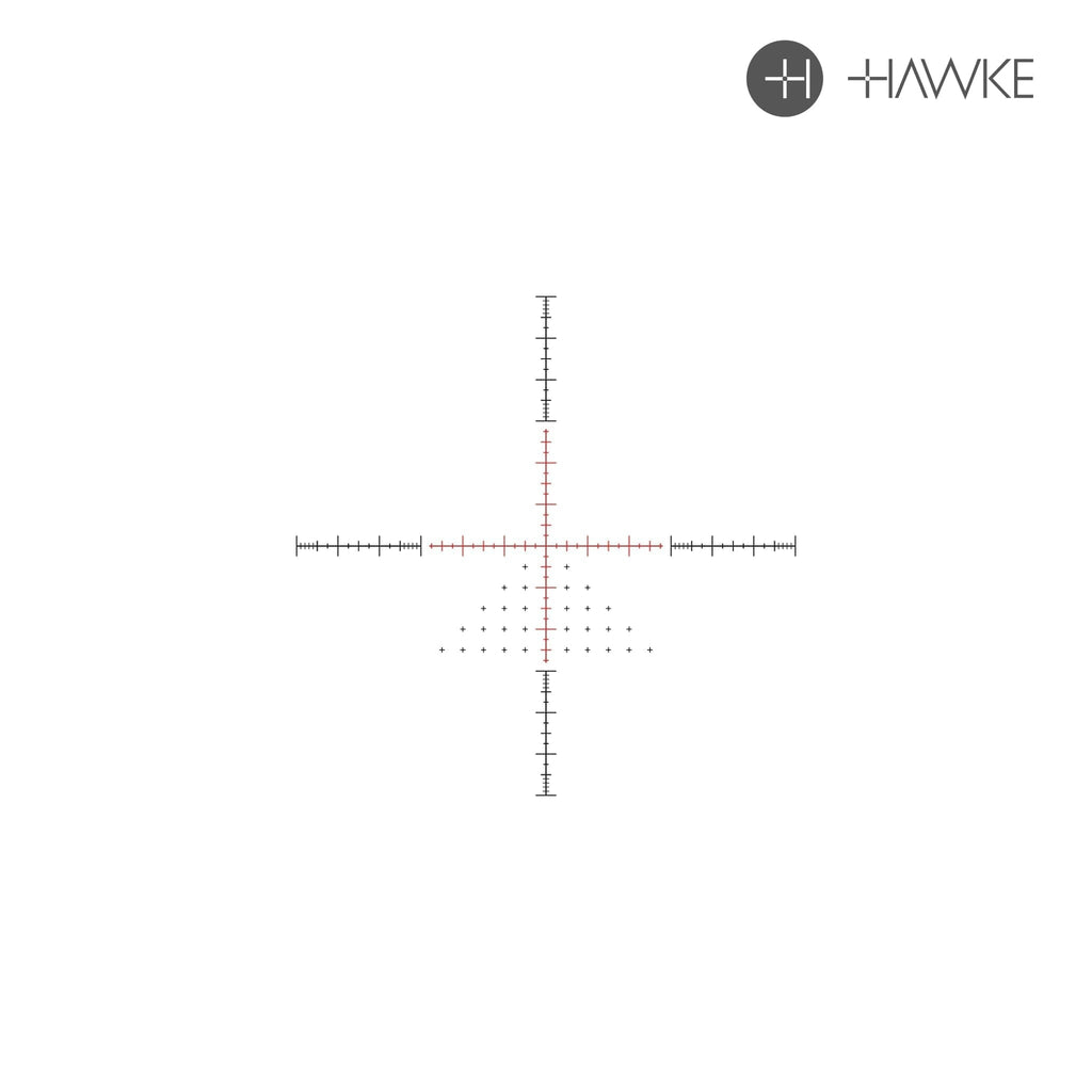Hawke SIDEWINDER 30 FFP 6-24x56 Rifle Scope FFP Half Mil Reticle Rifle Scope Hawke Sport Optics 