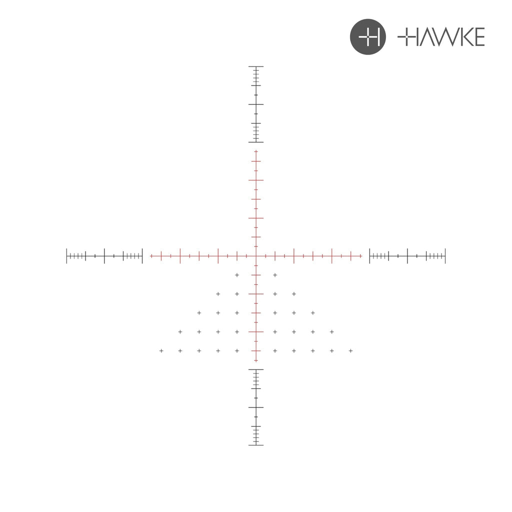 Hawke SIDEWINDER 30 SF 6-24x56 Rifle Scope 20x Half Mil Reticle Rifle Scope Hawke Sport Optics 