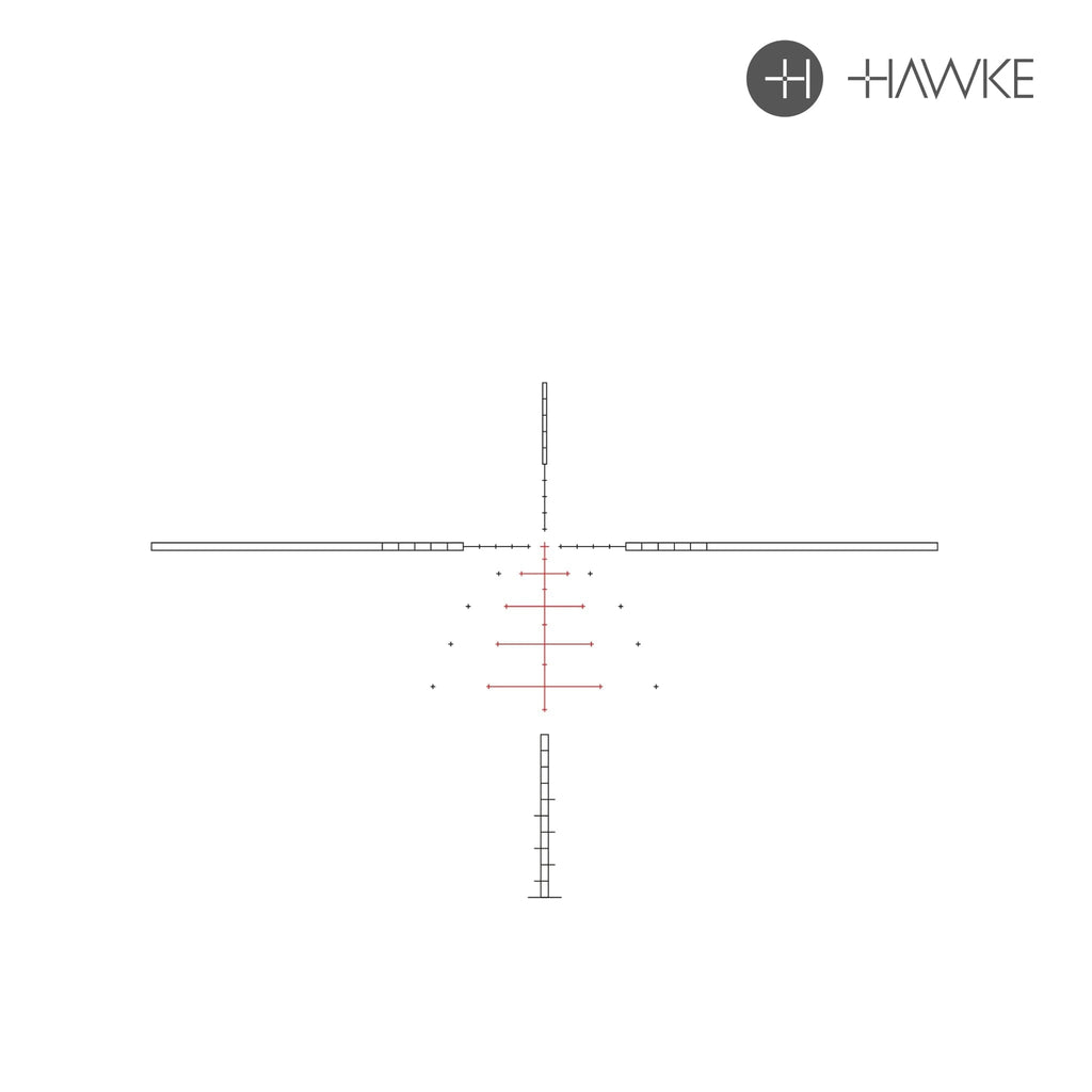 Hawke SIDEWINDER 30 SF 6-24x56 Rifle Scope SR PRO II Reticle Rifle Scope Hawke Sport Optics 