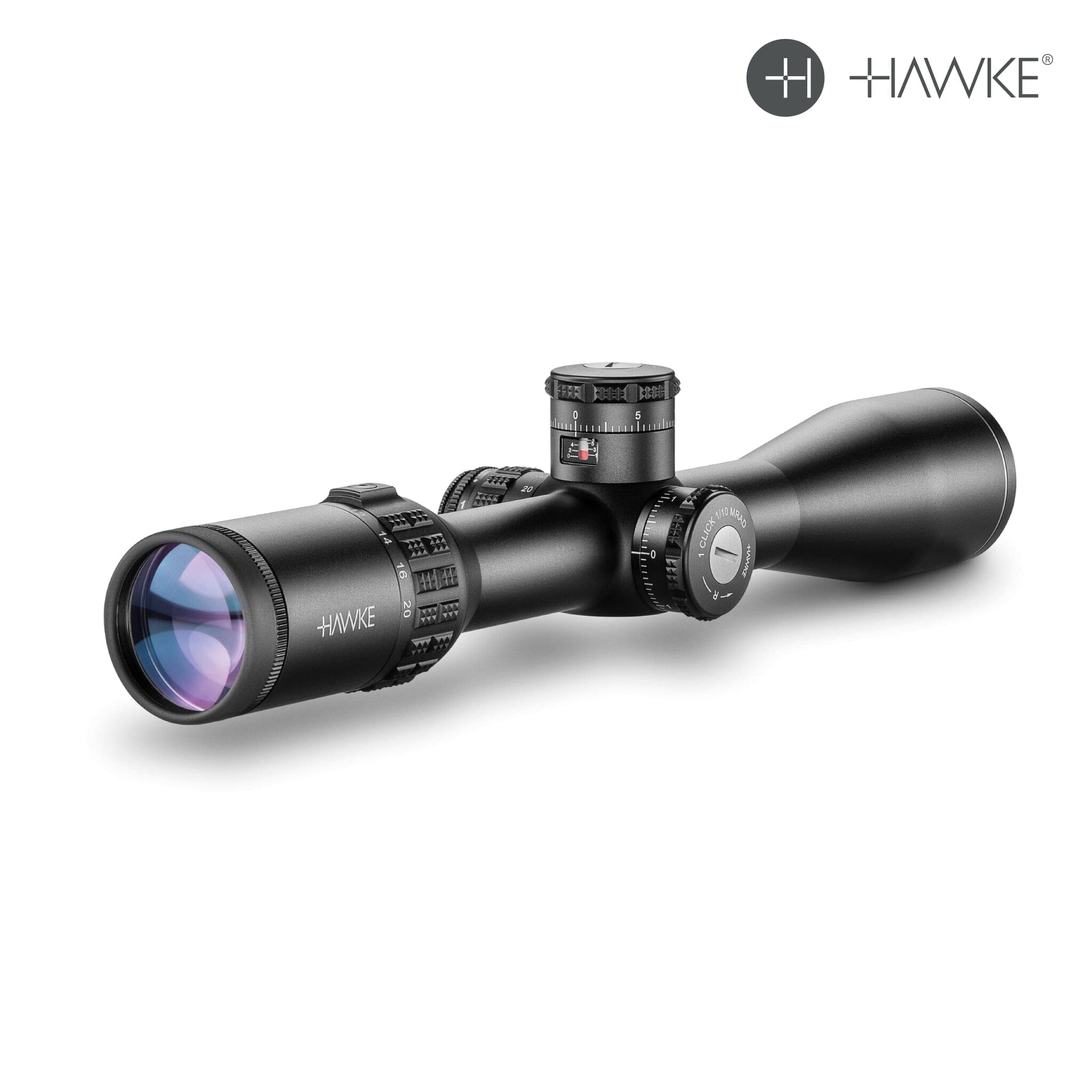 Hawke SIDEWINDER 30 SF 6.5-20x44 Rifle Scope - 20x Half Mil Reticle Rifle Scope Hawke Sport Optics 