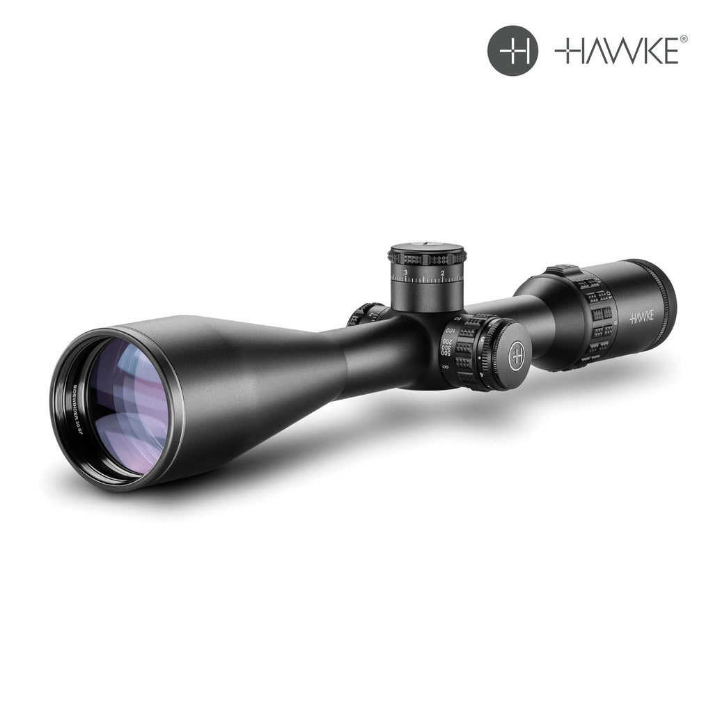Hawke SIDEWINDER 30 SF 8-32x56 Rifle Scope - 20x Half Mil Reticle Rifle Scope Hawke Sport Optics 