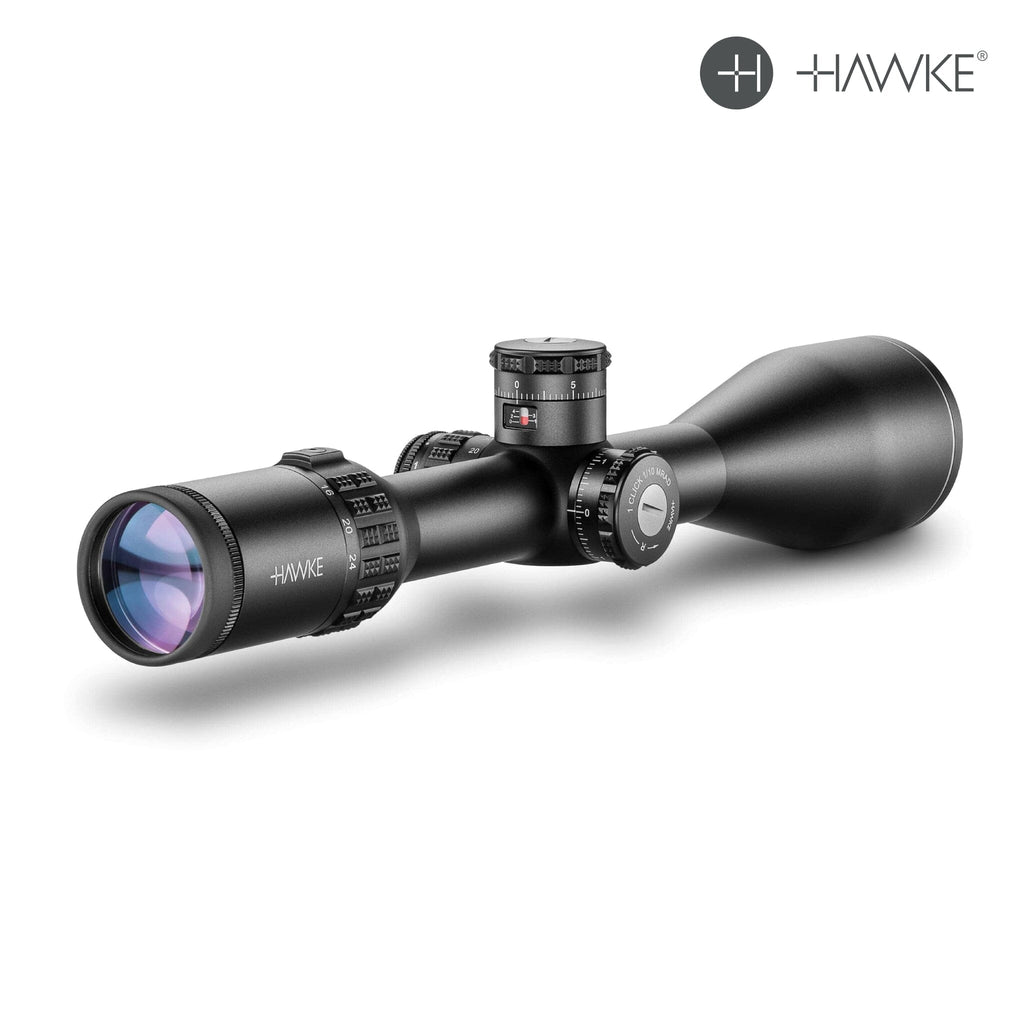 Hawke SIDEWINDER 30 FFP 6-24x56 Rifle Scope FFP Half Mil Reticle - 17460 Rifle Scope Hawke Sport Optics 