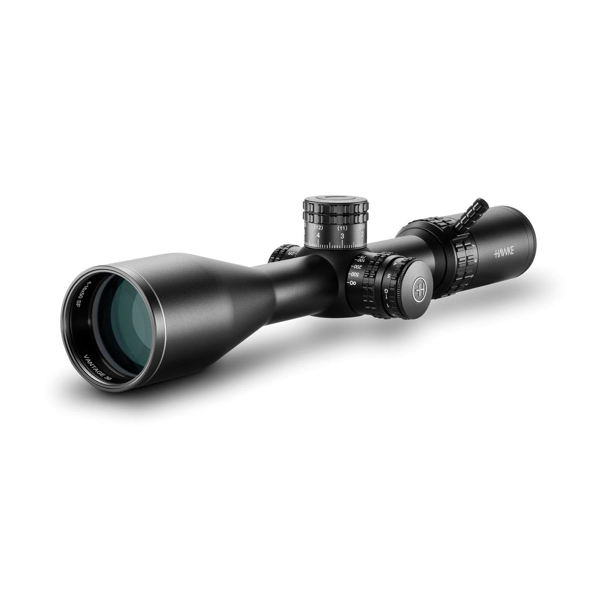 Hawke Vantage 30 4-16x50 Rifle Scope SFP IR Mil Pro II, SKU 14411