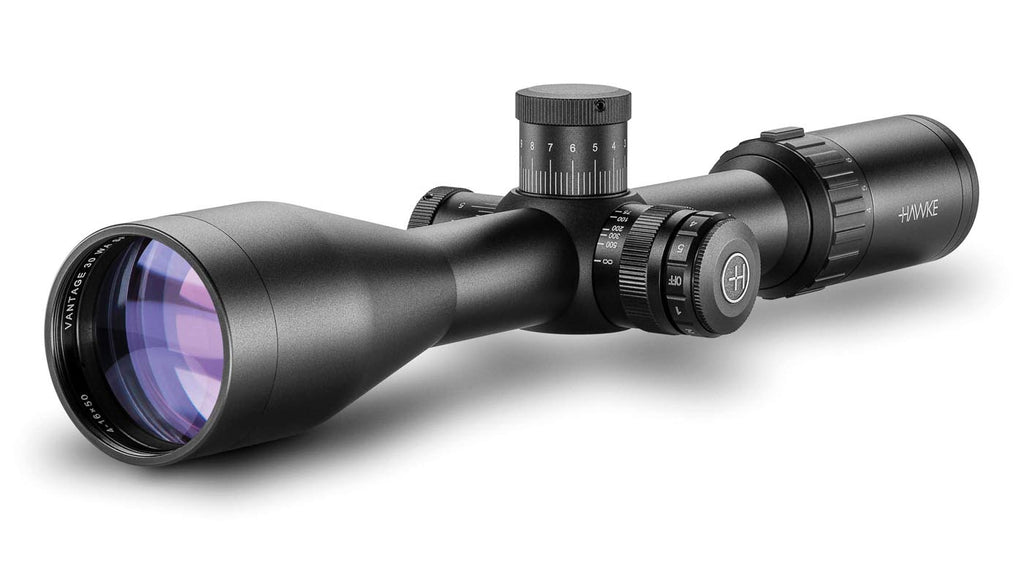 Hawke Vantage 30 4-16x50 Rifle Scope SFP IR Rimfire .17 HMR, SKU 14413