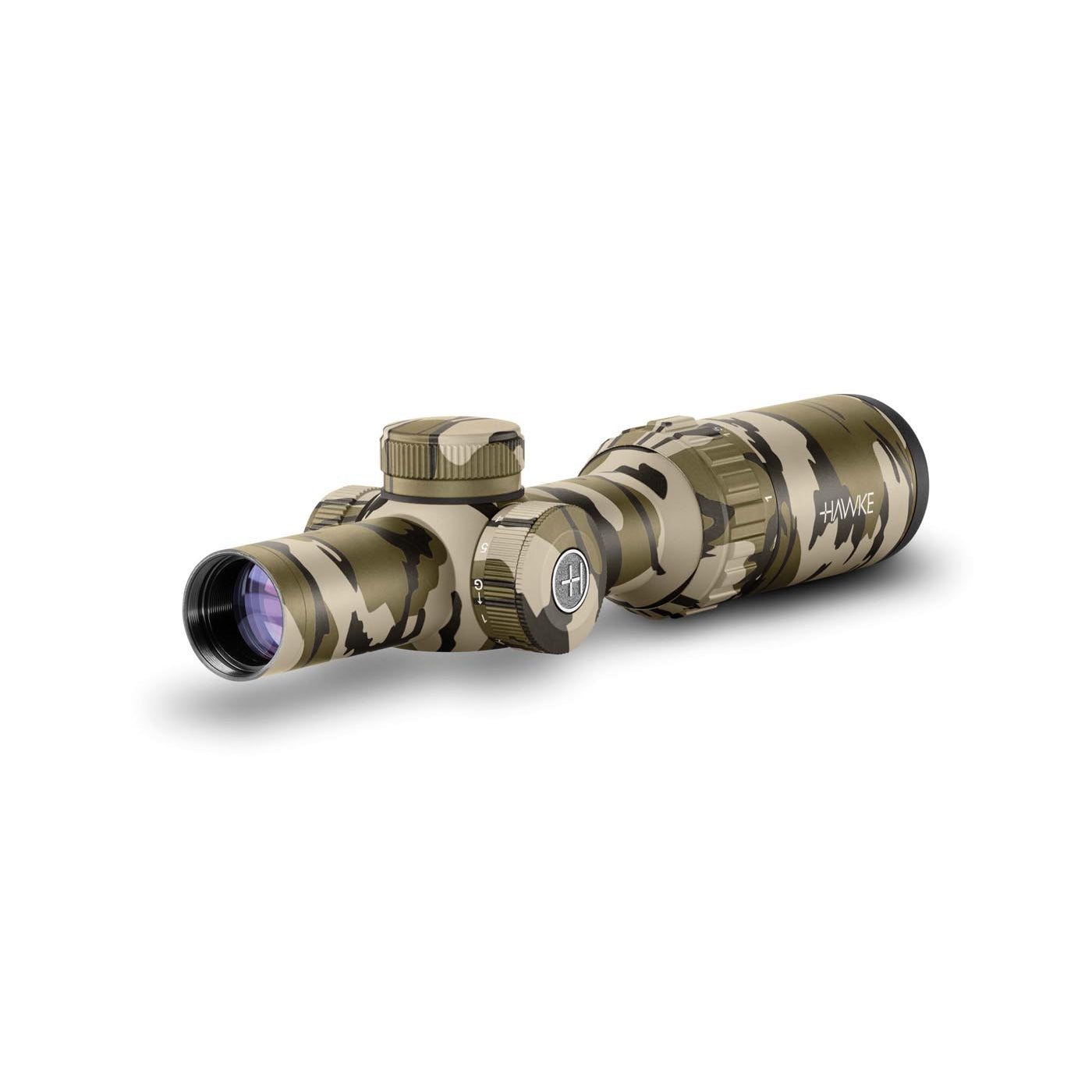 Hawke Vantage 1-4x20 LPVO Rifle Scope Turkey Dot Reticle, SKU 14202