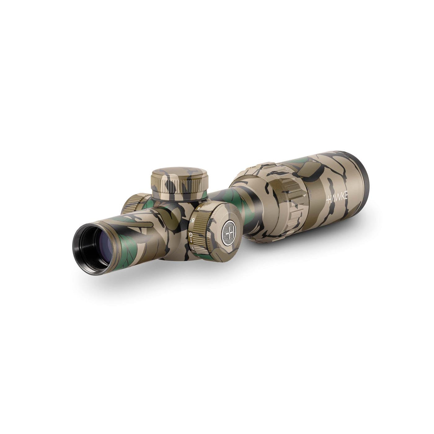 Hawke Vantage 1-4x20 LPVO Rifle Scope Turkey Dot Reticle, SKU 14203