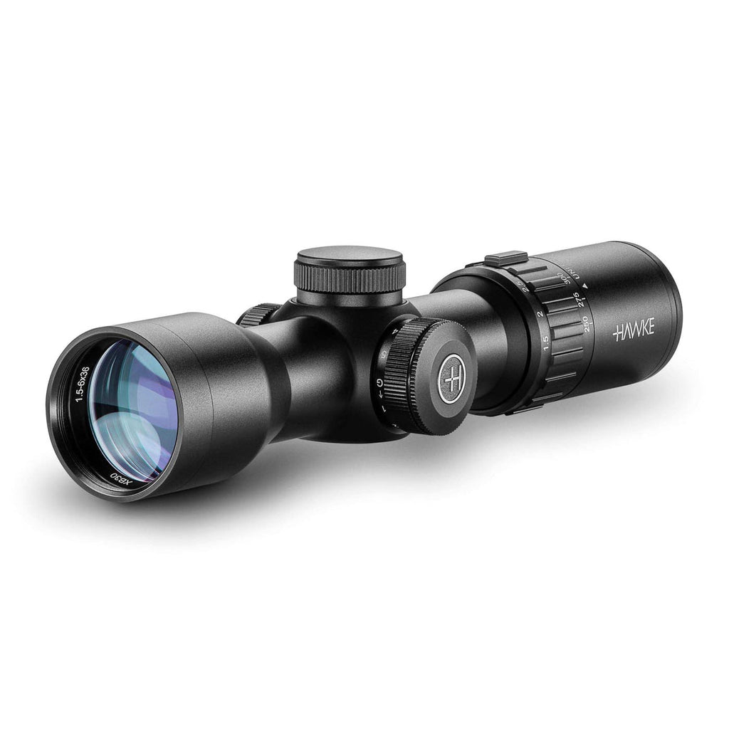 Hawke XB30 Compact 1.5-6x36 Rifle Scope XB30 Compact SR, SKU 12226