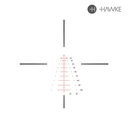 Hawke XB30 COMPACT 1.5-6x36mm Crossbow Scope SR Reticle 12226 Crossbow Scope Hawke Sport Optics 