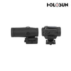 Holosun ARO-EVO-SPR-RD-HM3X Red Dot & 3× Magnifier Combo – SPR Reticle, Solar Failsafe, Shake Awake, Flip-to-Side Mount Rifle Dot Sight Holosun 