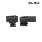 Holosun ARO-EVO-SPR-RD-HM3X Red Dot & 3× Magnifier Combo – SPR Reticle, Solar Failsafe, Shake Awake, Flip-to-Side Mount Rifle Dot Sight Holosun 