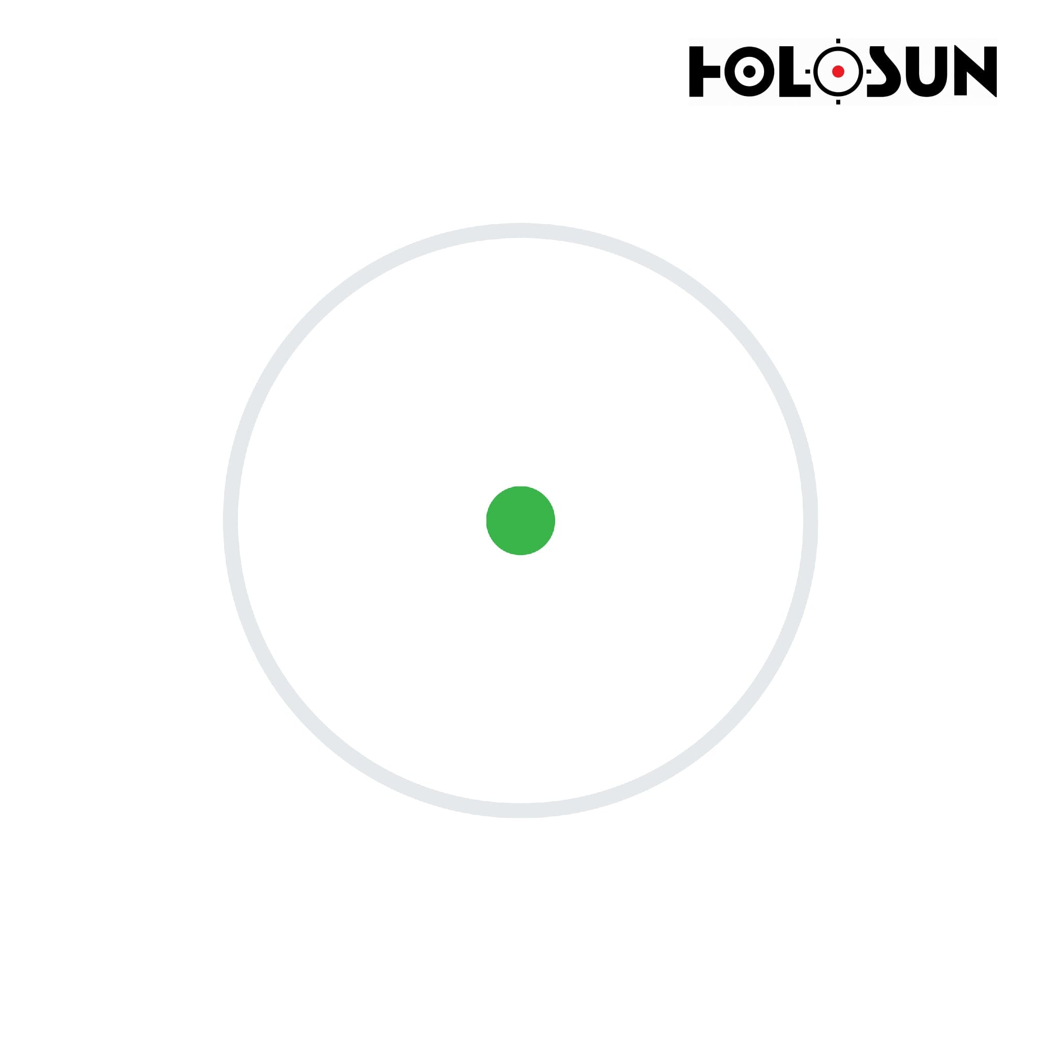 Holosun ARO-GR2 Green Dot Rifle Sight – 2 MOA Dot, Shake Awake, Enclosed Reflex Optic with Picatinny Mount Rifle Dot Sight Holosun 