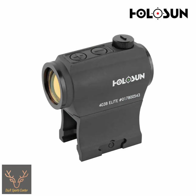 Holosun HE403B-GR Dot Sight Green 2 MOA Dot Reticle Black Red Dot Sight Holosun Technologies 