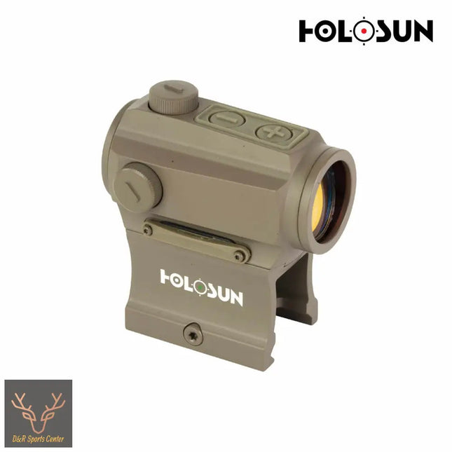 Holosun HE403B-GR-FDE Dot Sight Green 2 MOA Dot Reticle FDE Red Dot Sight Holosun Technologies 