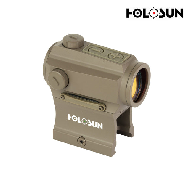 Holosun HE403B-GR-FDE Dot Sight Green 2 MOA Dot Reticle FDE Red Dot Sight Holosun Technologies 