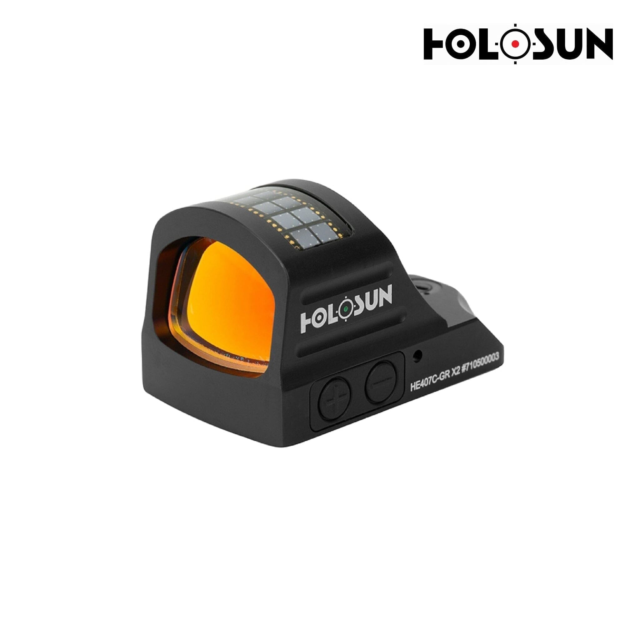 Holosun HE407C-GR X2 Open Reflex Green Dot Sight – 2 MOA Dot, Shake Awake, RMR Footprint Pistol Dot Sight Holosun 