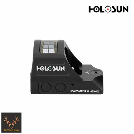 Holosun HE407C-GR-X2 Reflex Dot Sight 2 MOA Green Dot Reticle Red Dot Sight Holosun Technologies 