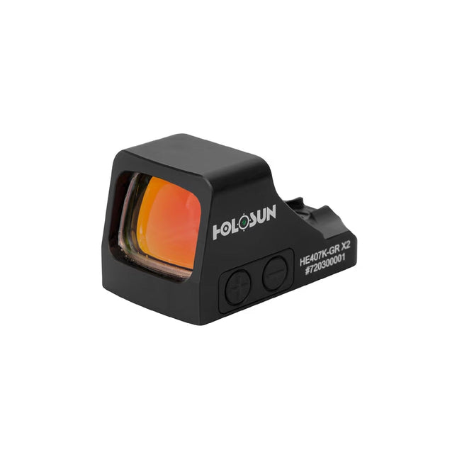 Holosun HE407K-GR-X2 Reflex Dot Sight Green 6 MOA Dot Reticle Red Dot Sight Holosun Technologies 