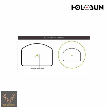 Holosun HE507C-GR-X2-ACSS Dot Sight Green ACSS Vulcan Reticle Red Dot Sight Holosun Technologies 