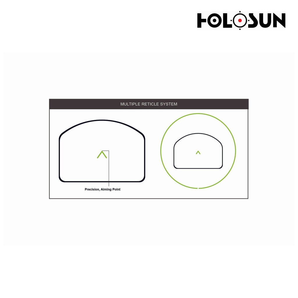 Holosun HE507C-GR-X2-ACSS Reflex Green Dot Sight Pistol Dot Sight Holosun 