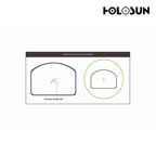 Holosun HE507C-GR-X2-ACSS Reflex Green Dot Sight Pistol Dot Sight Holosun 