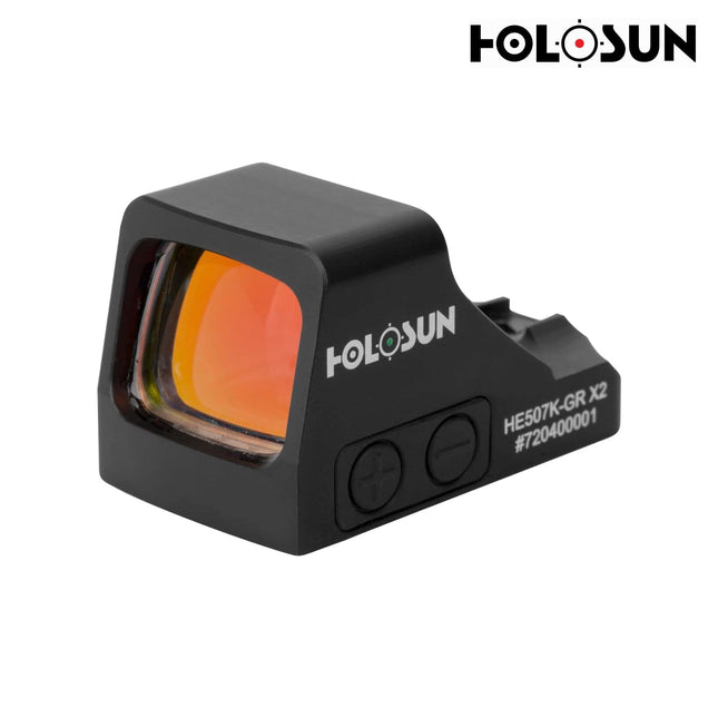 Holosun HE507K-GR-X2 Reflex Dot Sight Green Multi Reticle Red Dot Sight Holosun Technologies 