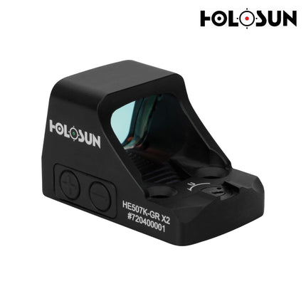 Holosun HE507K-GR-X2 Reflex Dot Sight Green Multi Reticle Red Dot Sight Holosun Technologies 