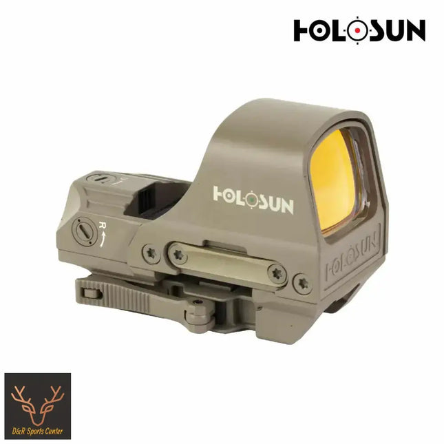 Holosun HE510C-GR-FDE Elite Reflex Dot Sight Green Multi Reticle FDE Red Dot Sight Holosun Technologies 