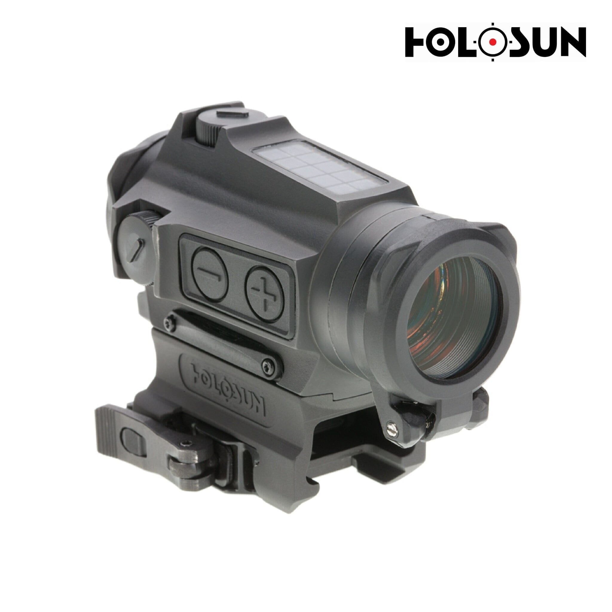 Holosun HE515CT-RD Titanium Red Dot Sight – Multi-Reticle System, Solar Failsafe, Shake Awake Rifle Dot Sight Holosun 
