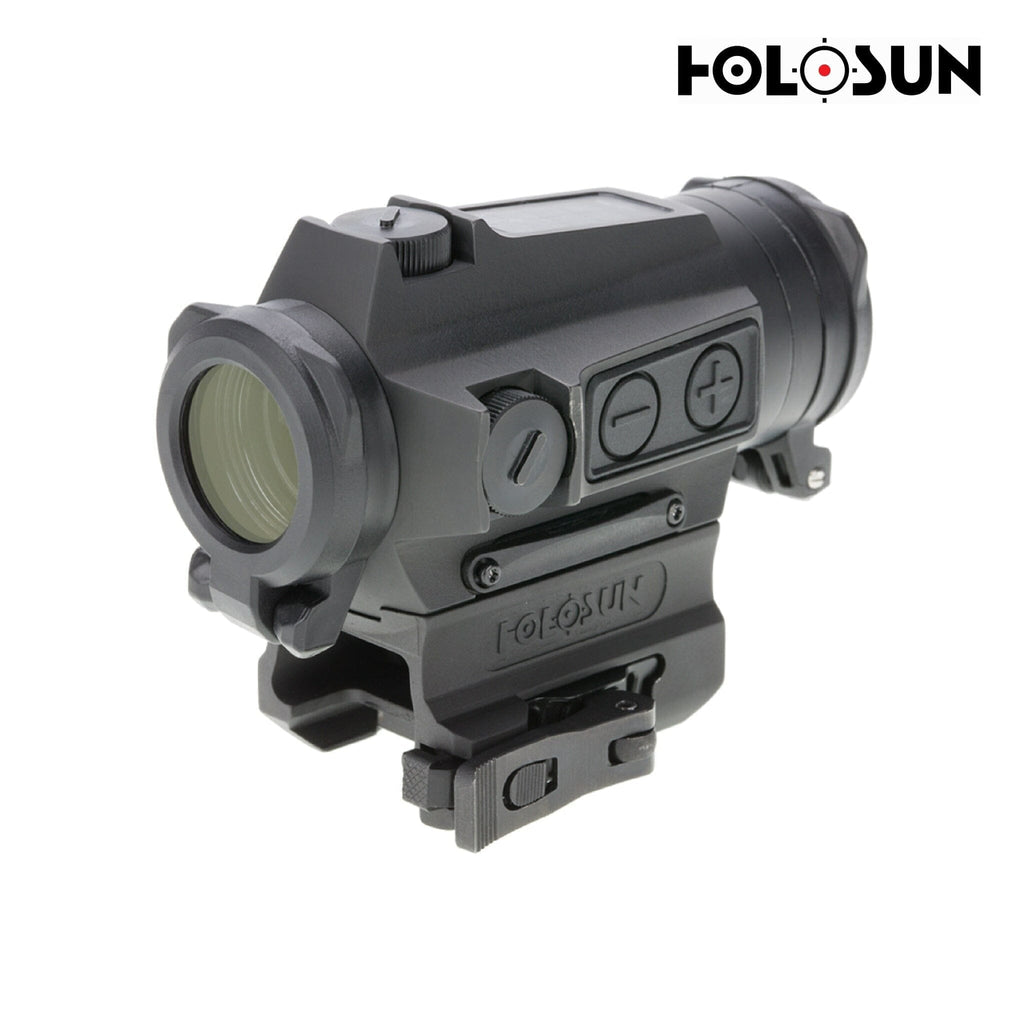 Holosun HE515CT-RD Titanium Red Dot Sight – Multi-Reticle System, Solar Failsafe, Shake Awake Rifle Dot Sight Holosun 